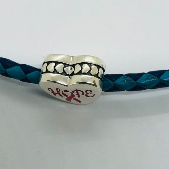 ✨✨Pandora Cancer Awareness Hope Pink Ribbon Heart Charm - Picture 3 of 5